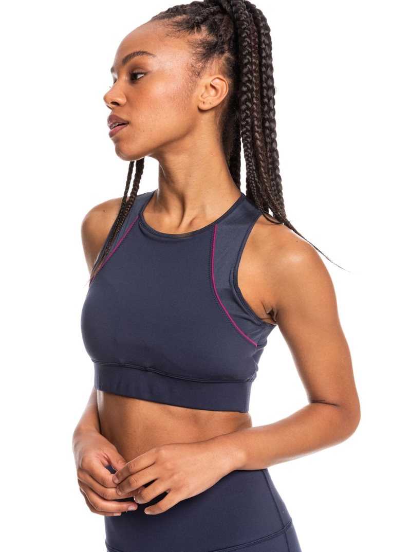 Mood Indigo Roxy Interstellar Disco Medium Support Sports Bra | SNDPAI152