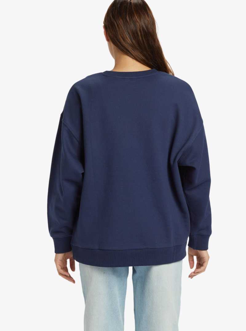 Mood Indigo Roxy Morning Hike Sweatshirt | BEWMJU691