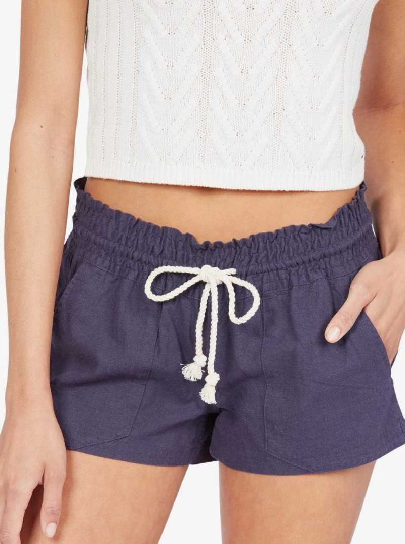 Mood Indigo Roxy Oceanside Elasticized Shorts | GDCKFT037