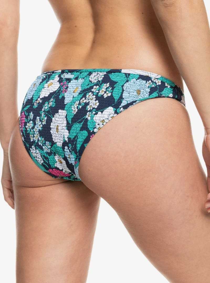 Mood Indigo S Blossom Babe Roxy Blossom Babe Smocked Bikini Bottoms | LHWFYO423