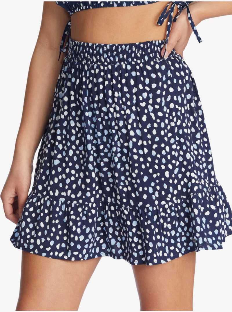 Mood Indigo Wild Dots Roxy Night Out Skirt | PBUOMS605