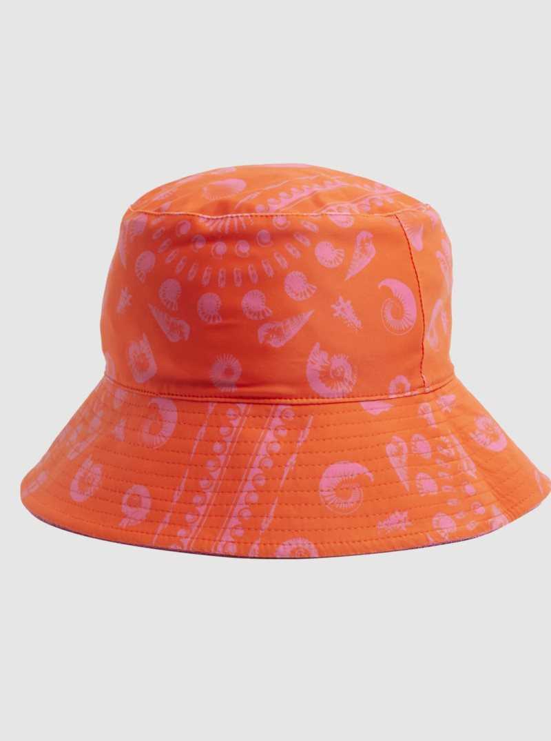 Mystic Shell Setting Sun Roxy Moon Child Reversible Bucket Hat | SZLNRU462