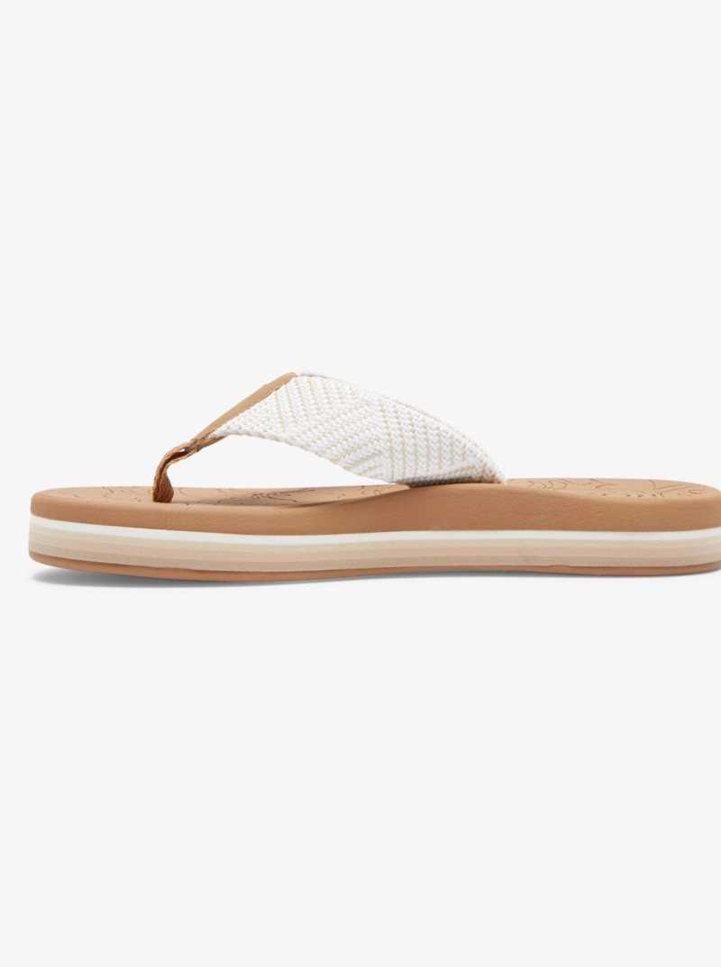 Natural Roxy Colbee Hi Sandals | SEPJZU021