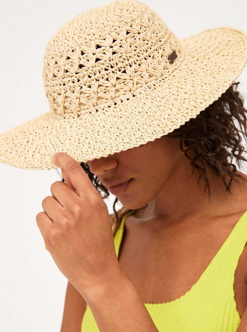 Natural Roxy Pineapple Break Hat | XMEOTK278