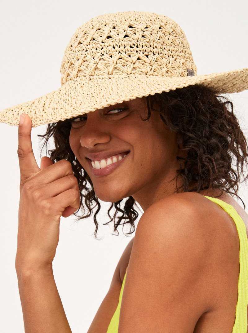 Natural Roxy Pineapple Break Hat | XMEOTK278