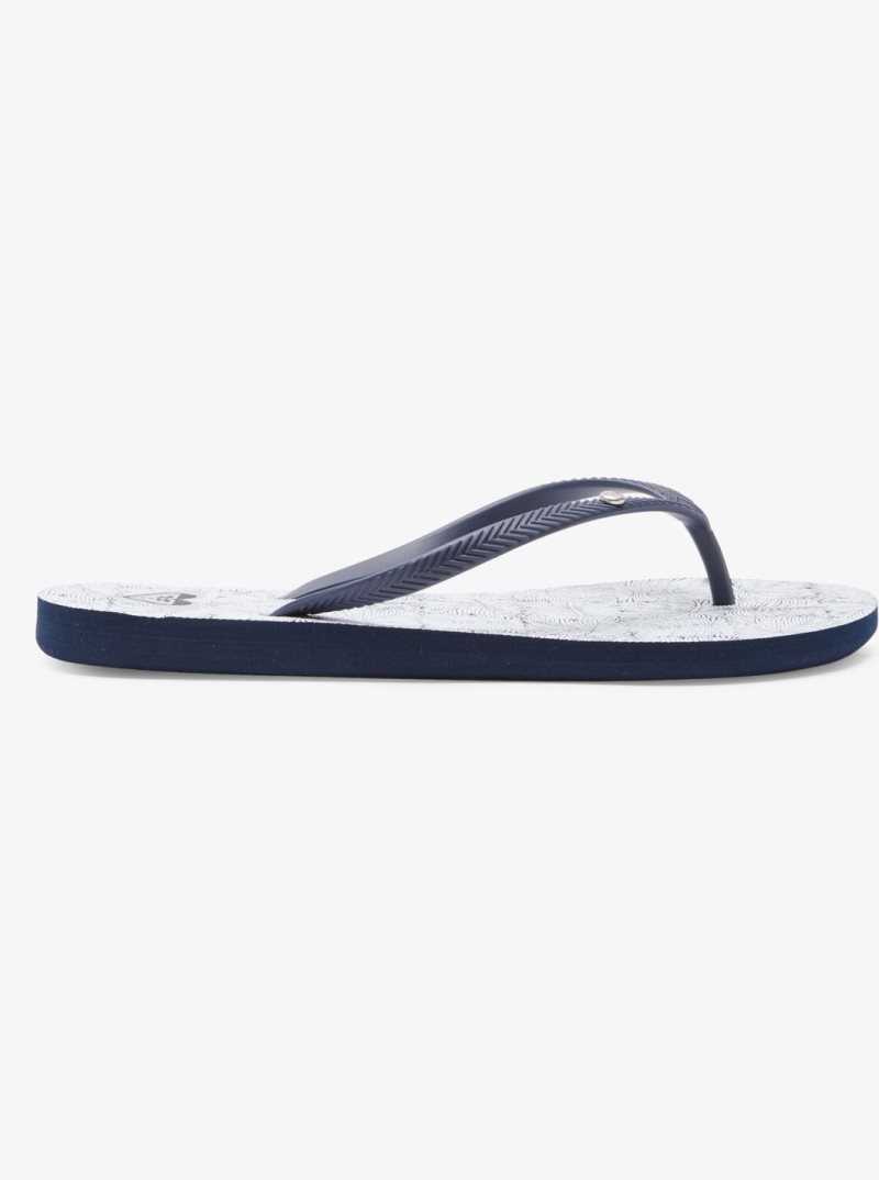 Navy White Roxy Bermuda Sandals | LOSMZC105