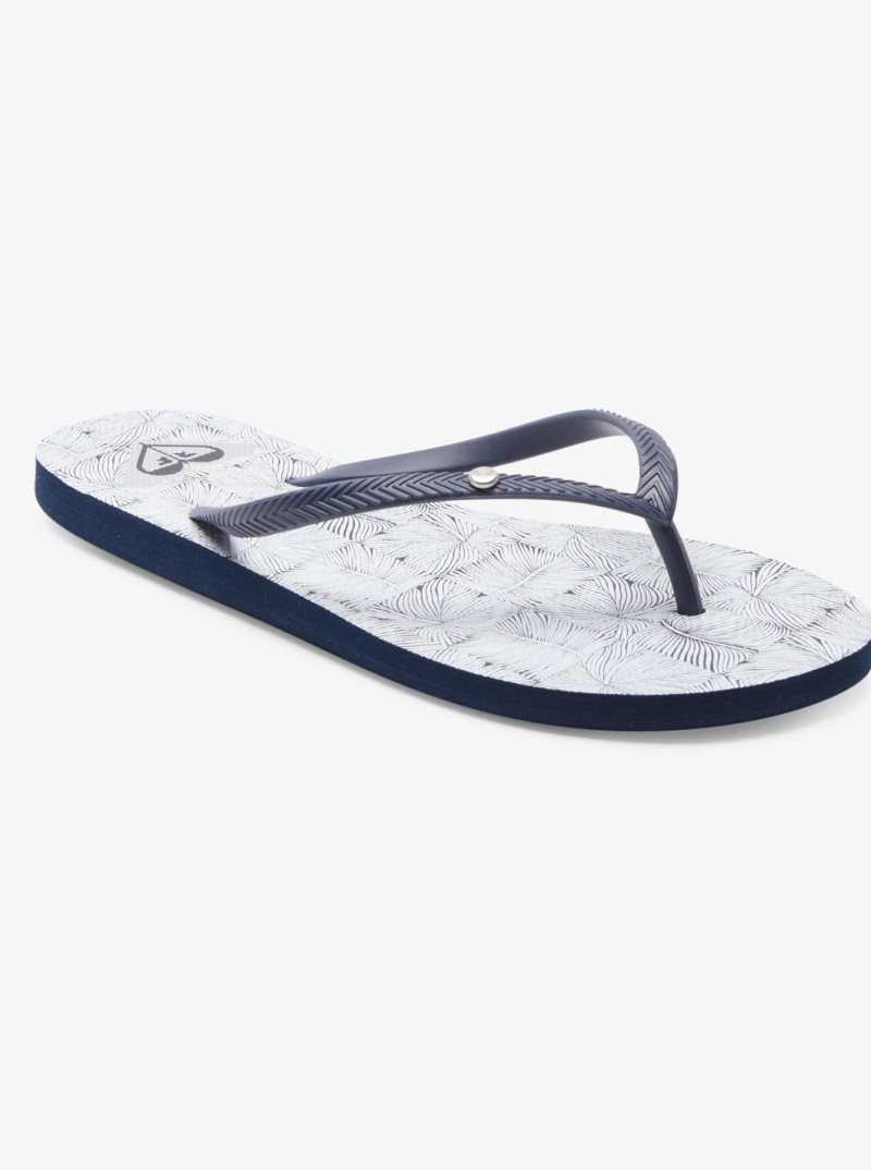 Navy White Roxy Bermuda Sandals | LOSMZC105