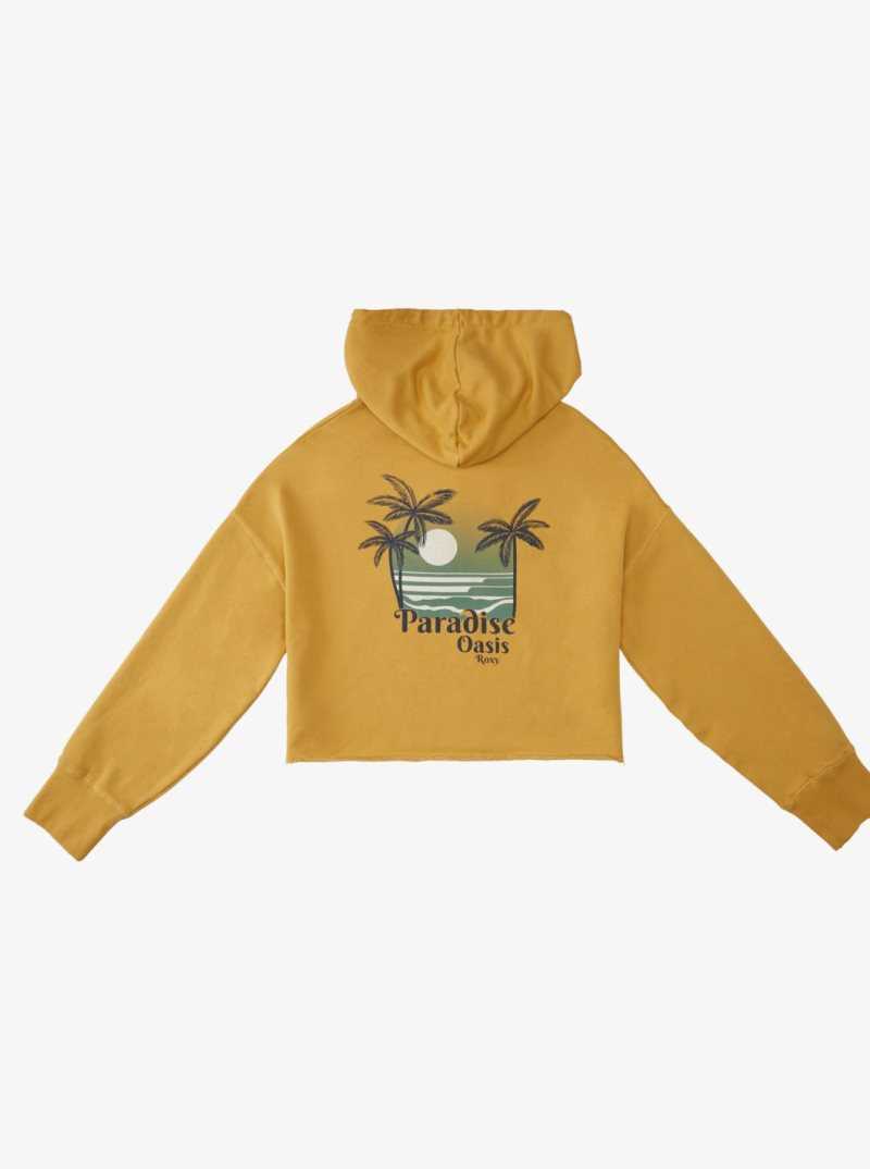 Ochre Roxy Aloha Island Sweatshirt | XNYFWQ530