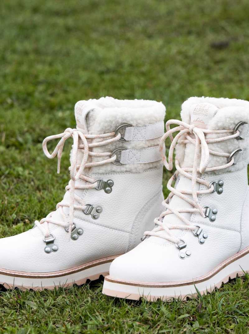 Off White Roxy Brandi Lace-Up Boots | QIXZHU038