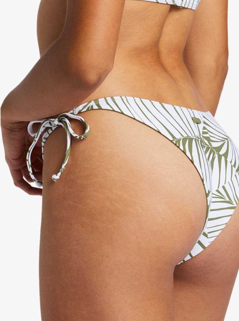 Palm Tree Dreams Roxy Beach Classics Cheeky Bikini Bottoms | OTLAZS027