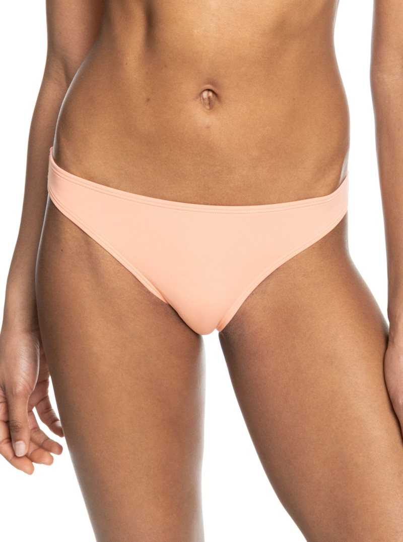 Papaya Punch Roxy Beach Classics Moderate Bikini Bottoms | WYZUQS403