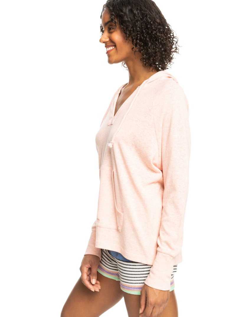 Papaya Punch Roxy Destination Surf Hoodie | ILZJQD859