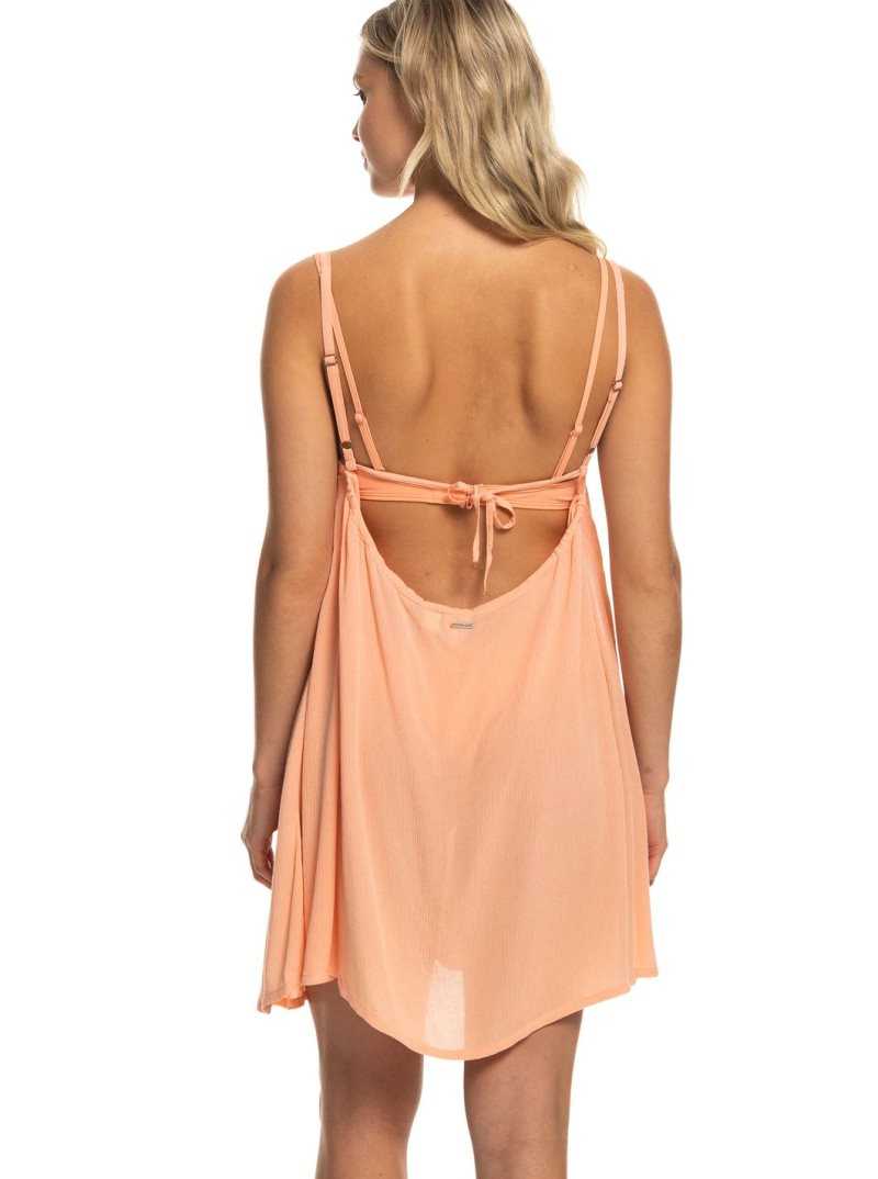 Papaya Punch Roxy Summer Adventures Short Dress | XVMOWT073