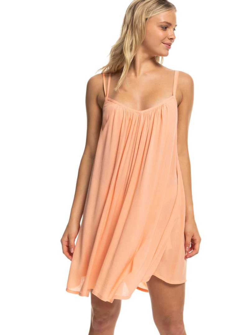 Papaya Punch Roxy Summer Adventures Short Dress | XVMOWT073