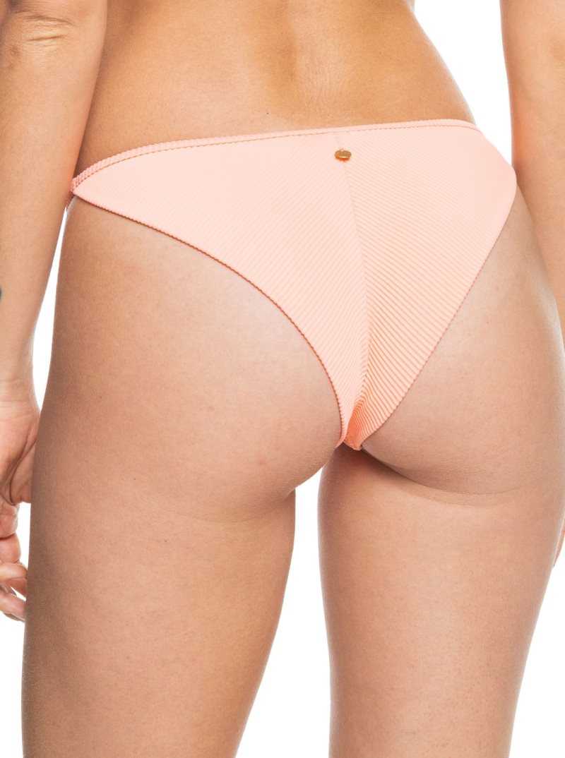 Peach Amber Roxy Mind Of Freedom Cheeky Bikini Bottoms | KMSXJG571