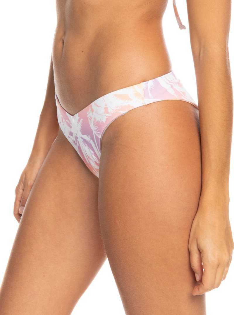 Peach Bud Lahaina Lights S Roxy Lahaina Lights Reversible Cheeky Bikini Bottoms | YKMBDS526