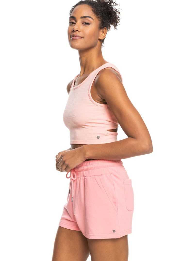 Peach Bud Roxy Good Keepsake Crop Top | BSFLED065