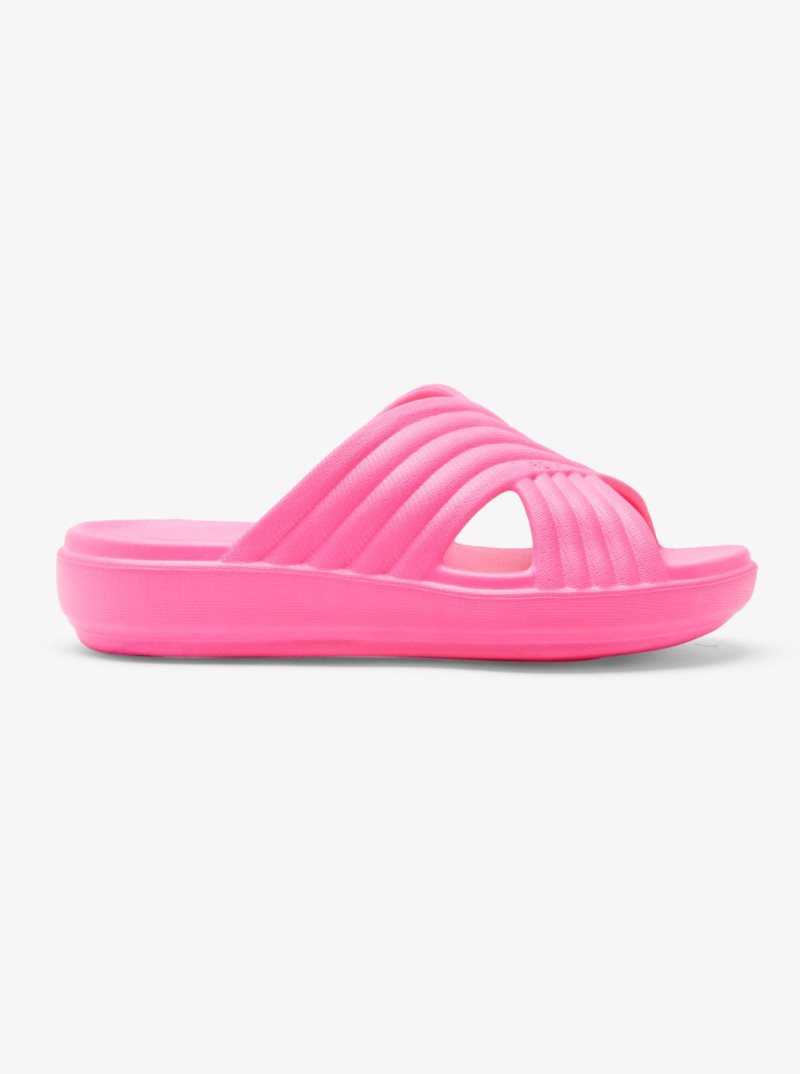 Pink Roxy Rivie Sandals | ZGLFMN375