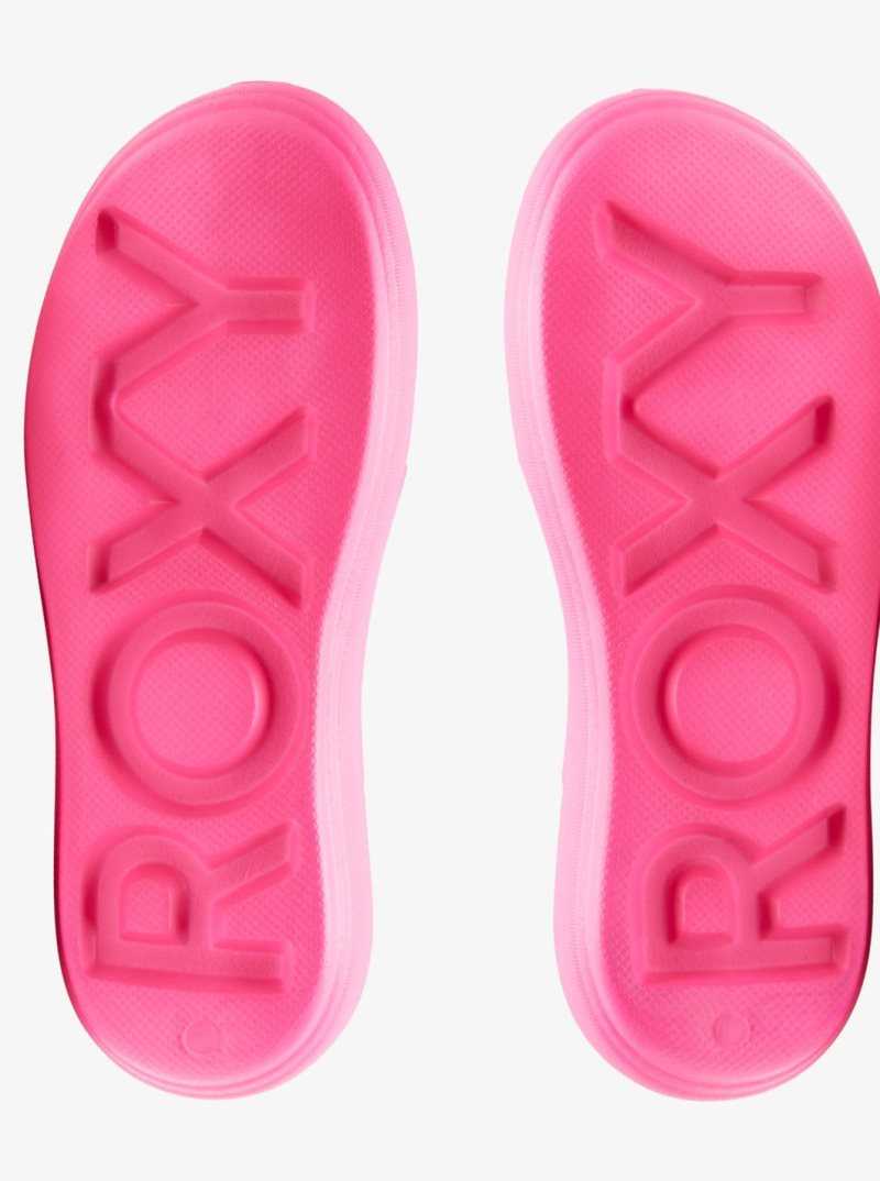 Pink Roxy Rivie Sandals | ZGLFMN375