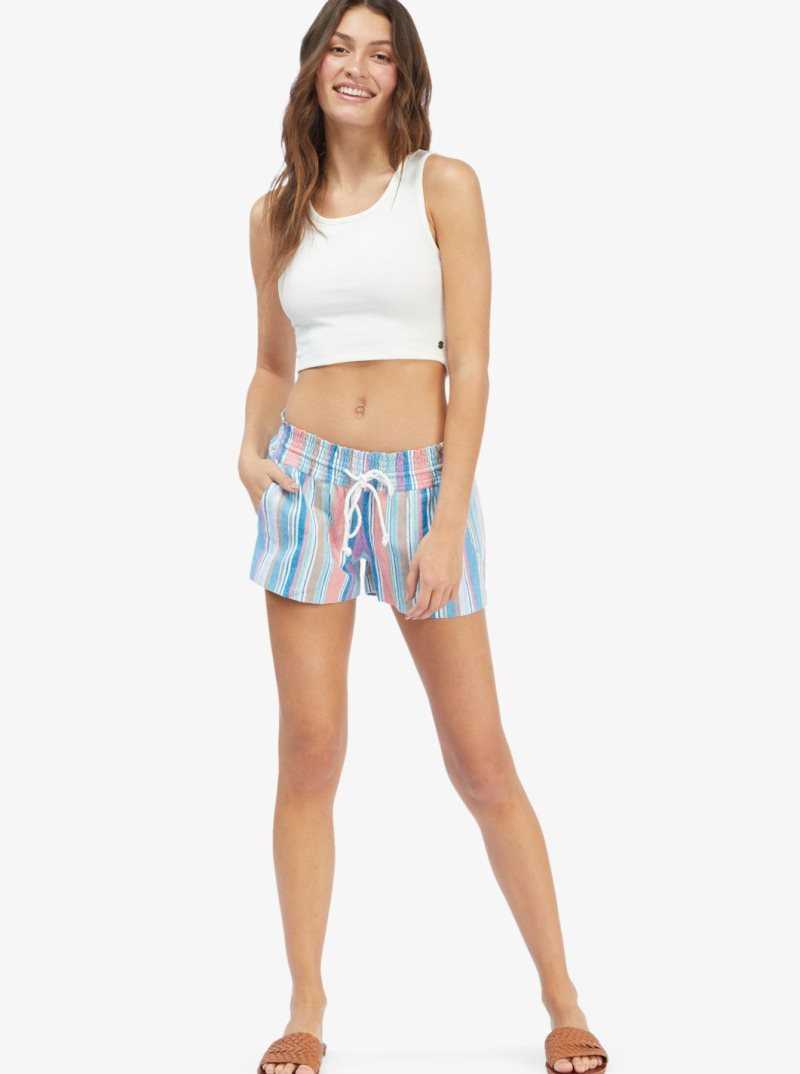 Regatta Mexi Stripe Roxy Oceanside Shorts | FSJIYB248