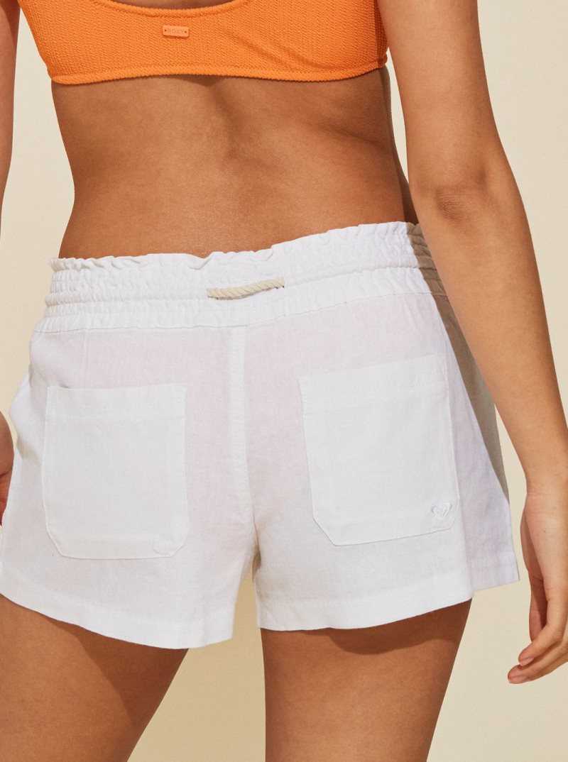 Sea Salt Roxy Oceanside Elasticized Shorts | HSMGPK402