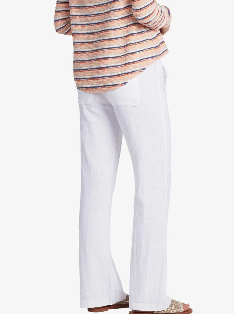 Sea Salt Roxy Oceanside Flared Pants | OZUNDX302