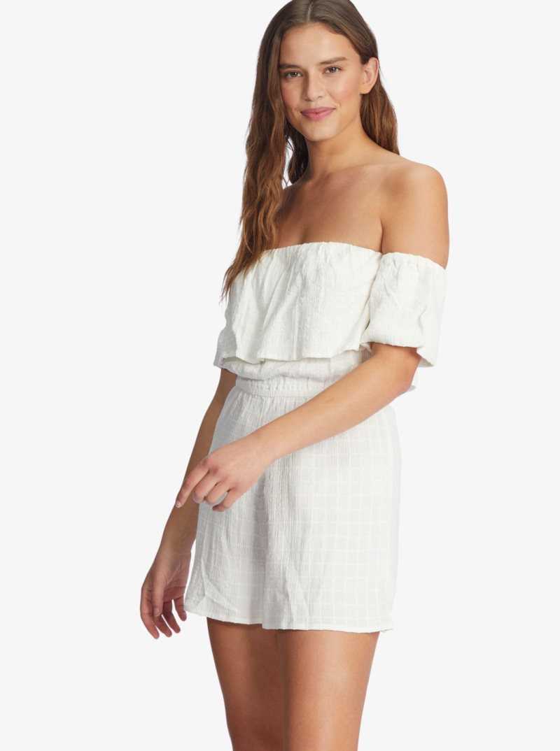 Snow White Roxy Another Day Romper | VGZMCX472