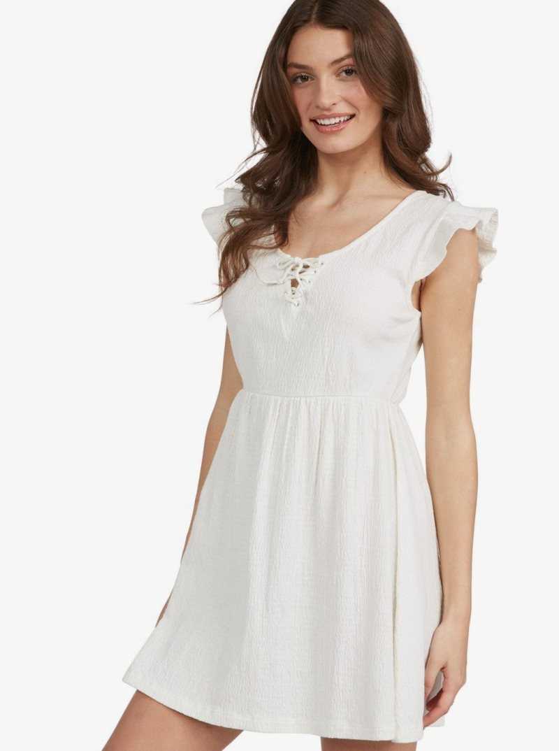 Snow White Roxy Born In Paradise Dress | KGOUDA765