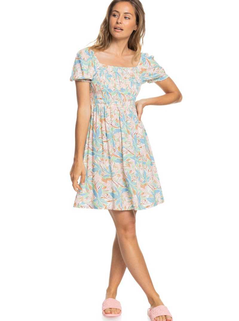 Sprucetone Les Fleurs Roxy Hello Petal Woven Mini Dress | WORYKN675