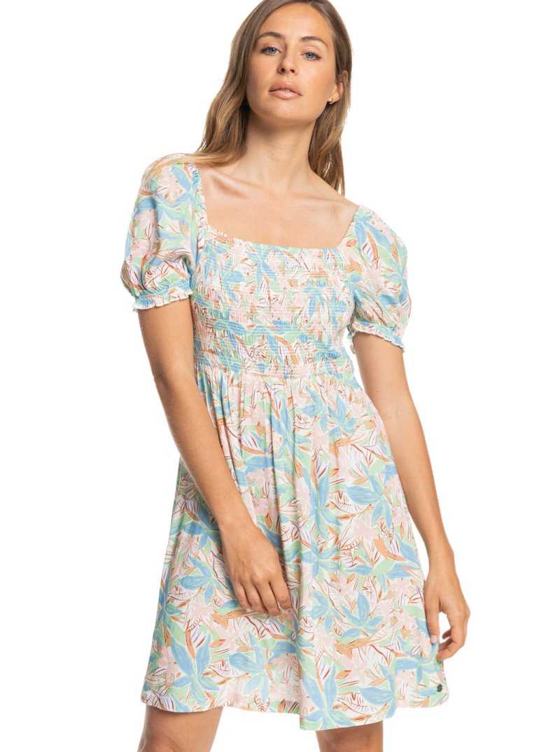 Sprucetone Les Fleurs Roxy Hello Petal Woven Mini Dress | WORYKN675