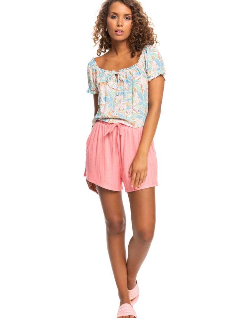 Sprucetone Les Fleurs Roxy Shallow Love Short Sleeve Top | BCIAJM439