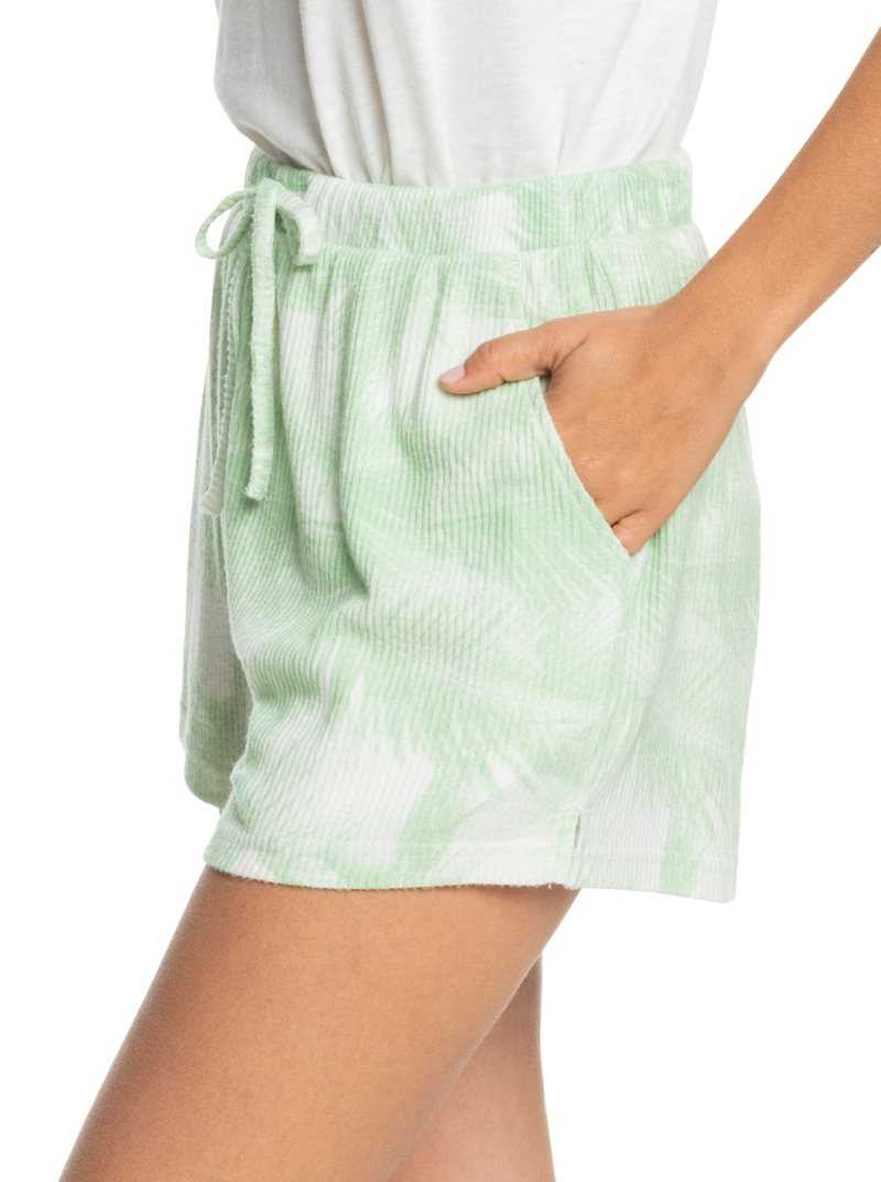 Sprucetone Off To Paradise Roxy Endless Daze Rib Shorts | YSZFAM647