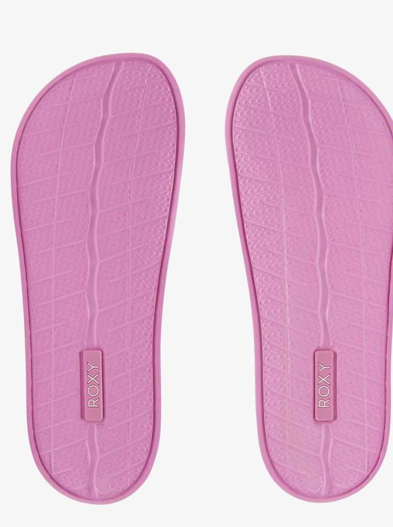 Sweet Lavender Roxy Slippy Water-Friendly Sandals | TZQVIM704