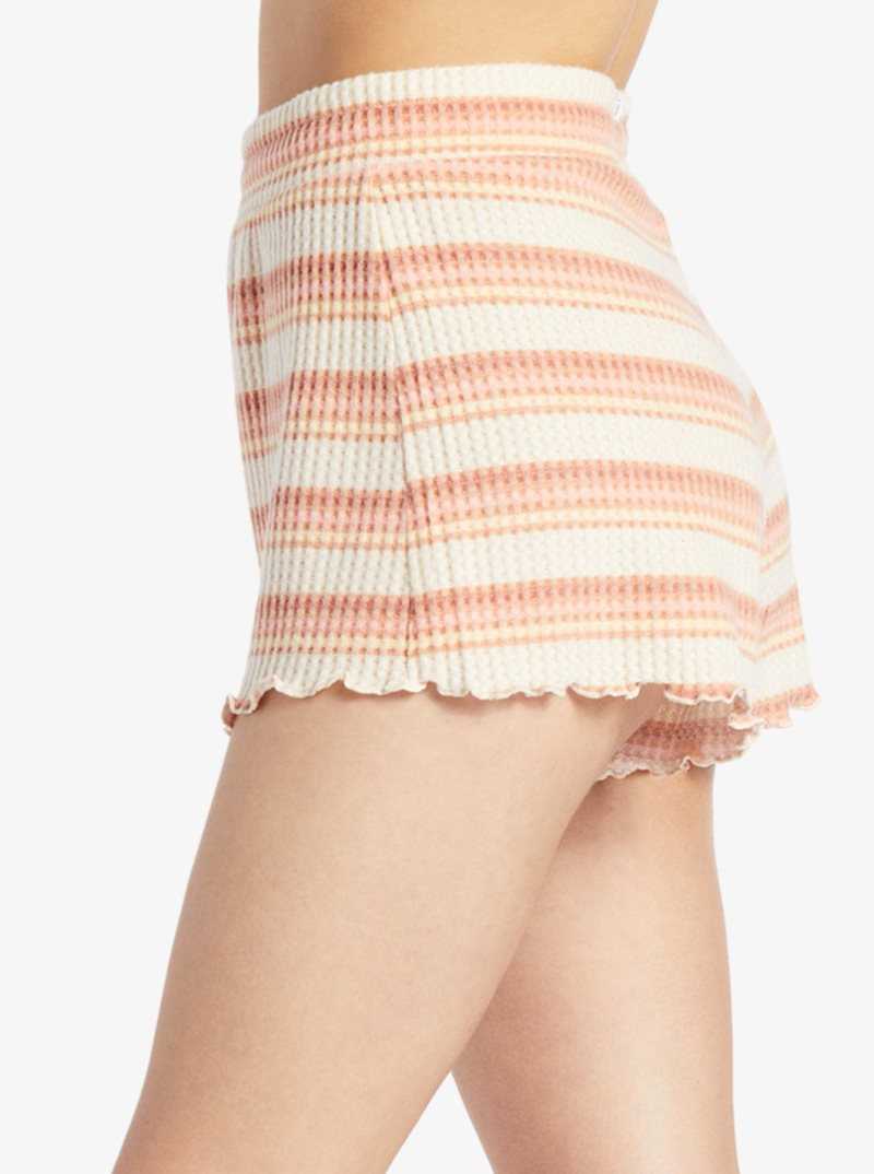 Tapioca Retro Rays Roxy Twilight Mood Printed Shorts | BXGTYD457