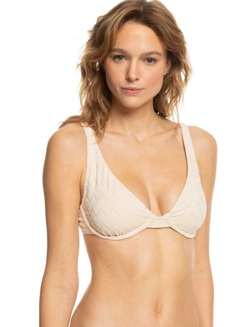 Tapioca Roxy Current Coolness D-Cup Underwired Bikini Top | UMVTBA582