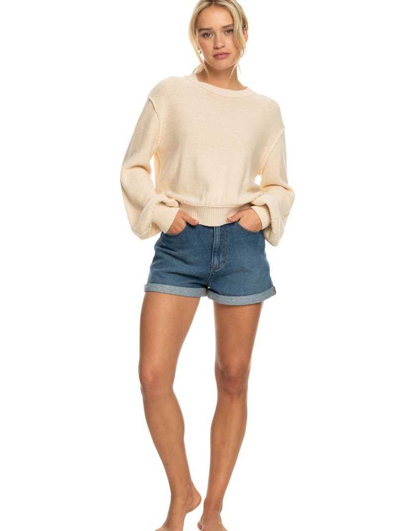 Tapioca Roxy Loft Music Pullover Sweatshirt | VADTPF567