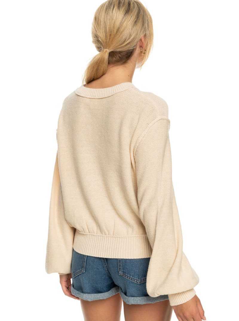 Tapioca Roxy Loft Music Pullover Sweatshirt | VADTPF567