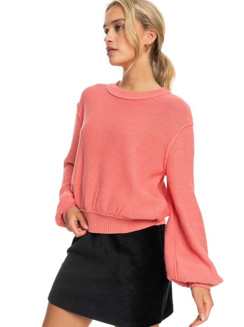 Tea Rose Roxy Loft Music Pullover Sweatshirt | RONYWX952