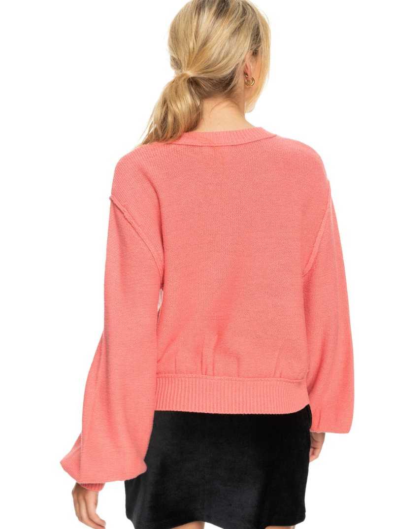 Tea Rose Roxy Loft Music Pullover Sweatshirt | RONYWX952