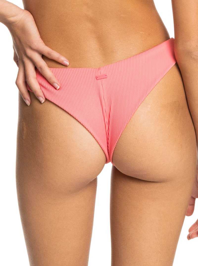 Tea Rose Roxy Love Cheeky Bikini Bottoms | KBDNAT467