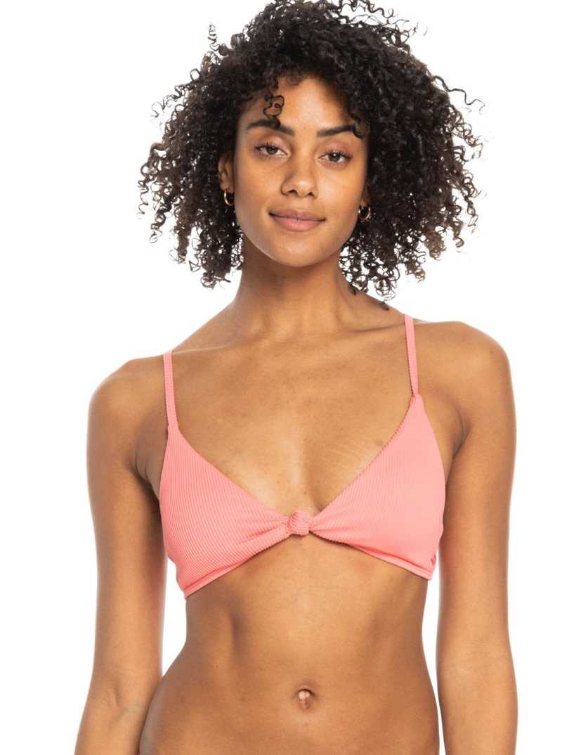 Tea Rose Roxy Love The Surf Knot Bikini Top | THLRBE618