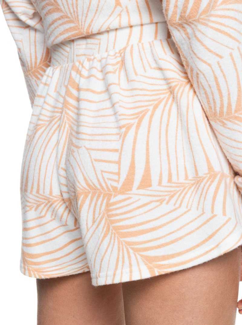 Toast Palm Tree Dreams Roxy Current Mood Shorts | GXNPBY065