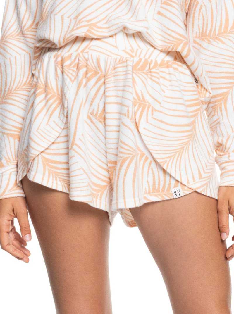 Toast Palm Tree Dreams Roxy Current Mood Shorts | GXNPBY065