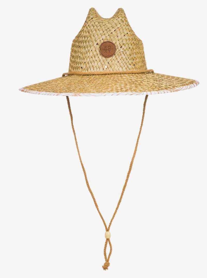 Toast S Palm Tree Roxy Pina To My Colada Straw Sun Hat | ITDFWE136