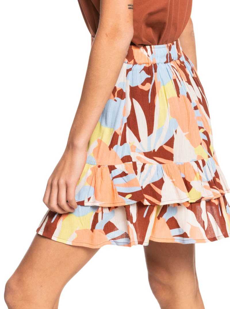 Toasted Nut Bloom Boogie Roxy Cosmic Glow Again Skirt | WGJZFQ306