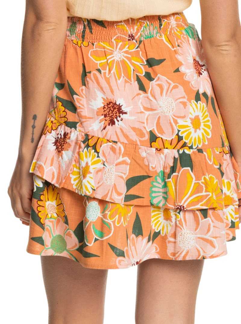 Toasted Nut Bloom Boogie Roxy Cosmic Glow Again Skirt | WGJZFQ306