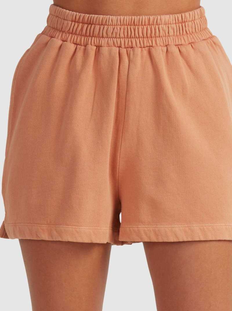 Toasted Nut Roxy Tranquil Days Sweatshorts | EVKOYB356