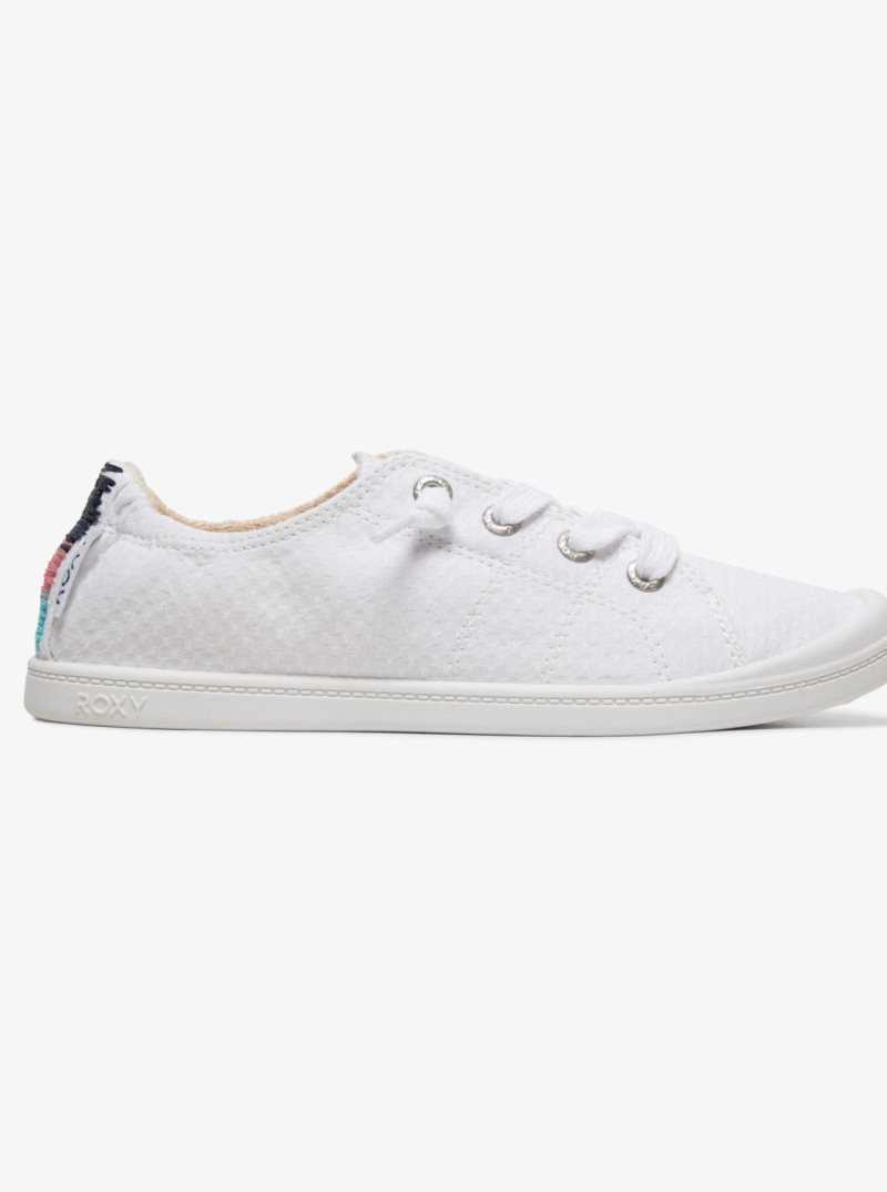 White Roxy Bayshore Shoes | VGMBWQ304