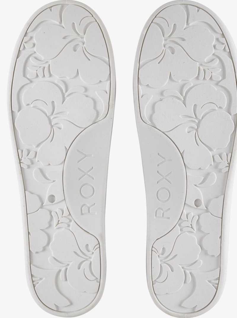 White Roxy Bayshore Shoes | VGMBWQ304