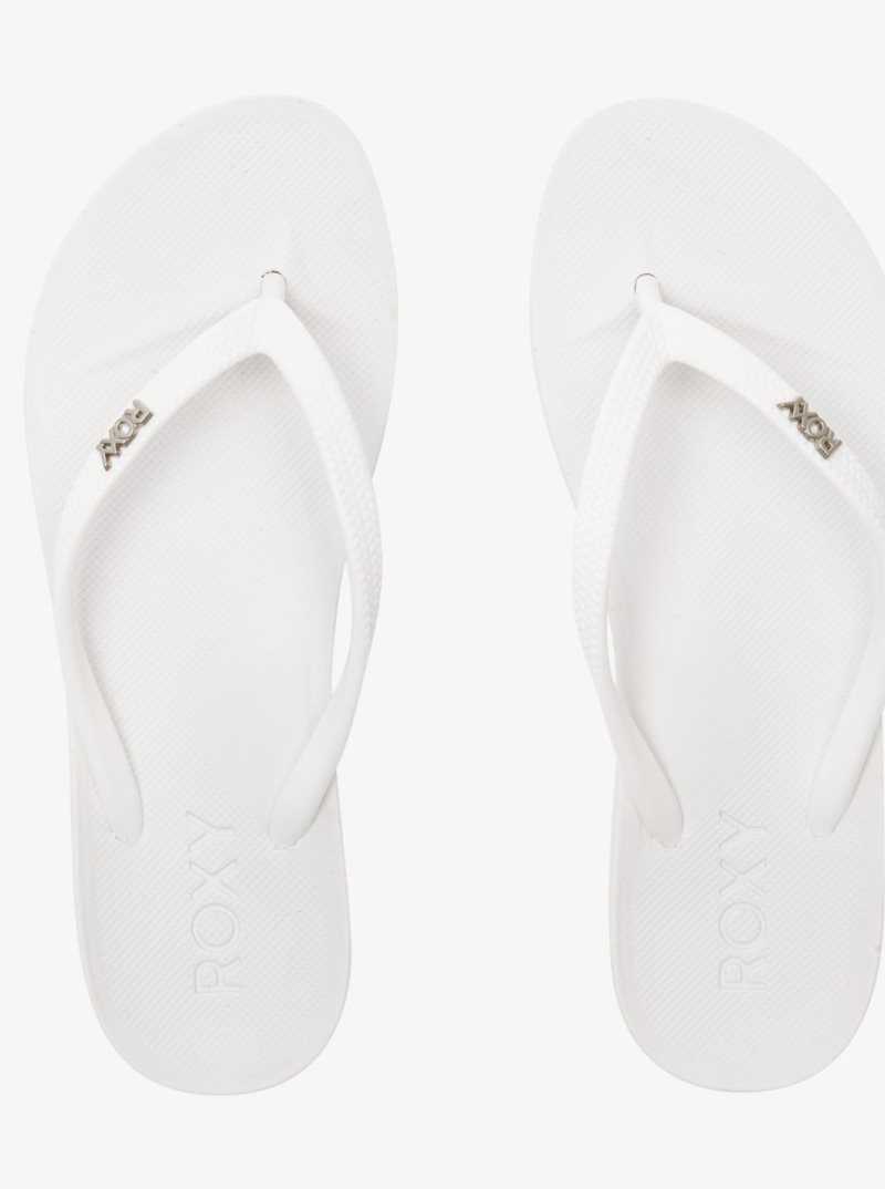 White Roxy Jettie Sandals | CONLUG287